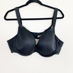Cacique Black Underwire Bra Size 44C